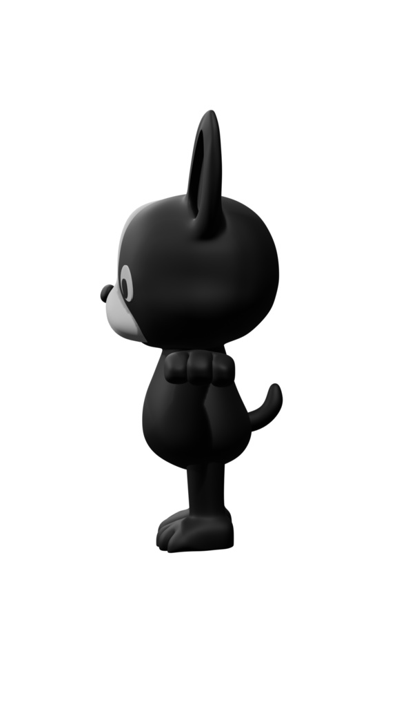 🐾 チワワ – 3D Tポーズ マスコット