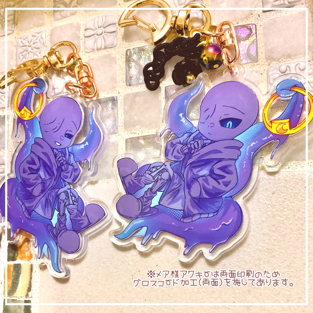 メア様・ホラー チャーム付きアクキー2種