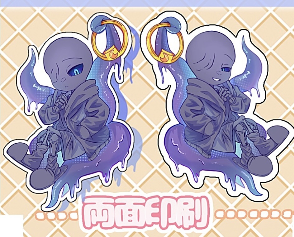 メア様・ホラー チャーム付きアクキー2種