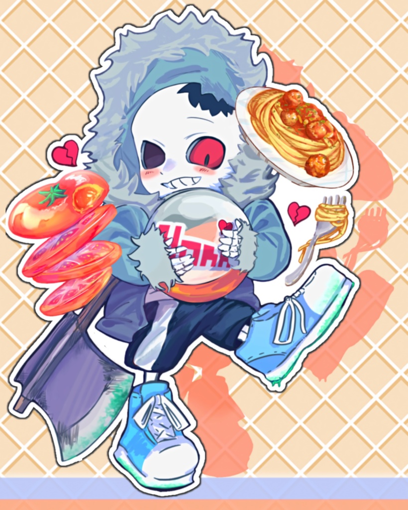 メア様・ホラー チャーム付きアクキー2種