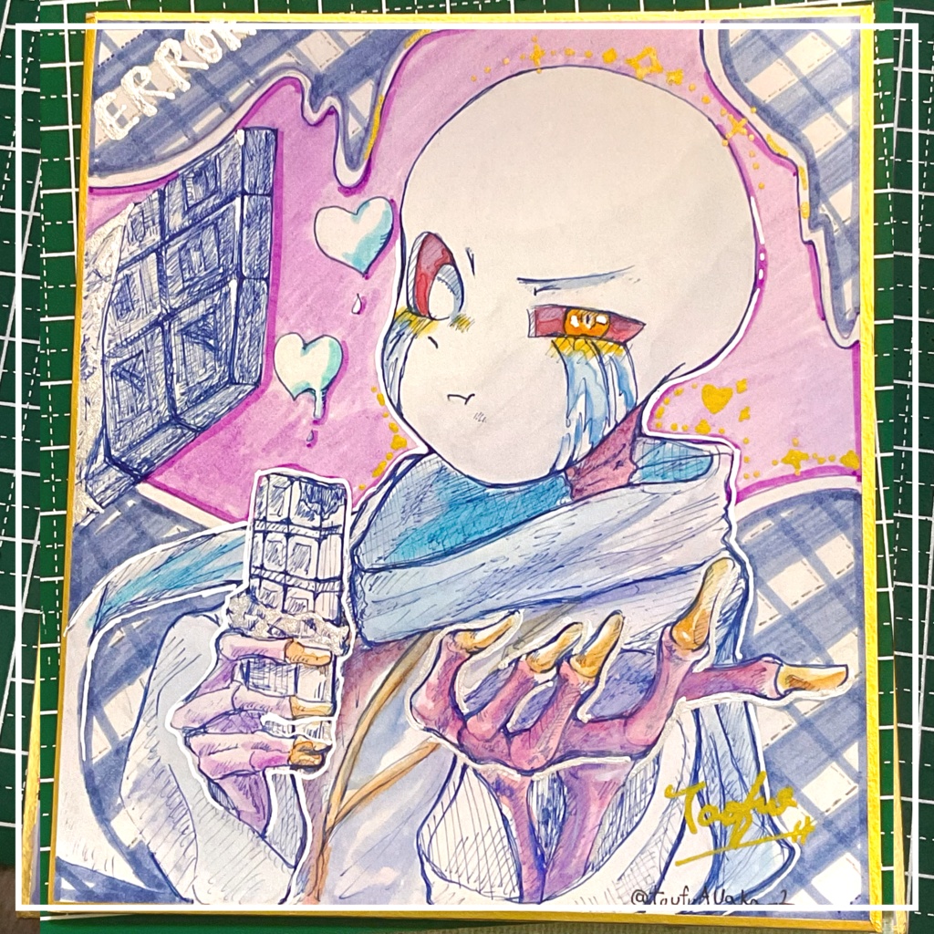エラー・インク🍫色紙