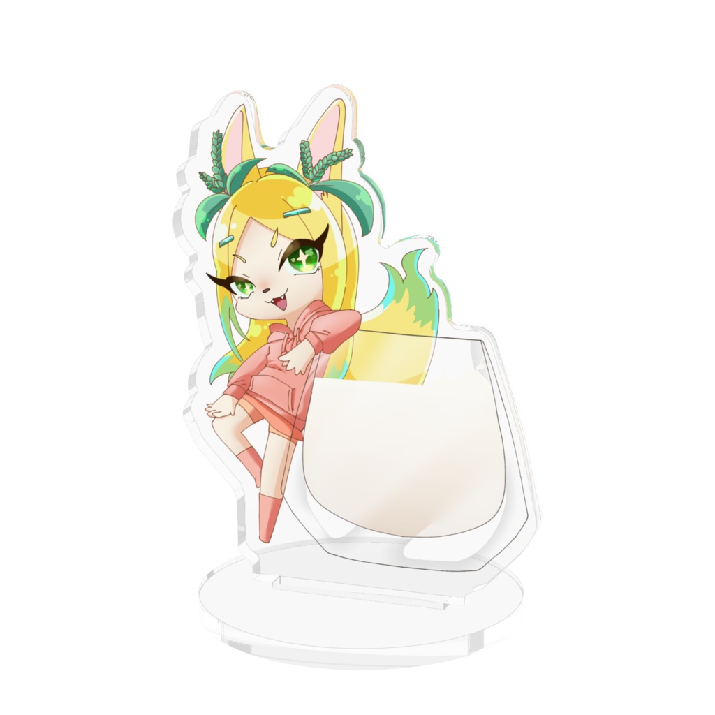 【OR】米糠稲穂アクリルフィギュア