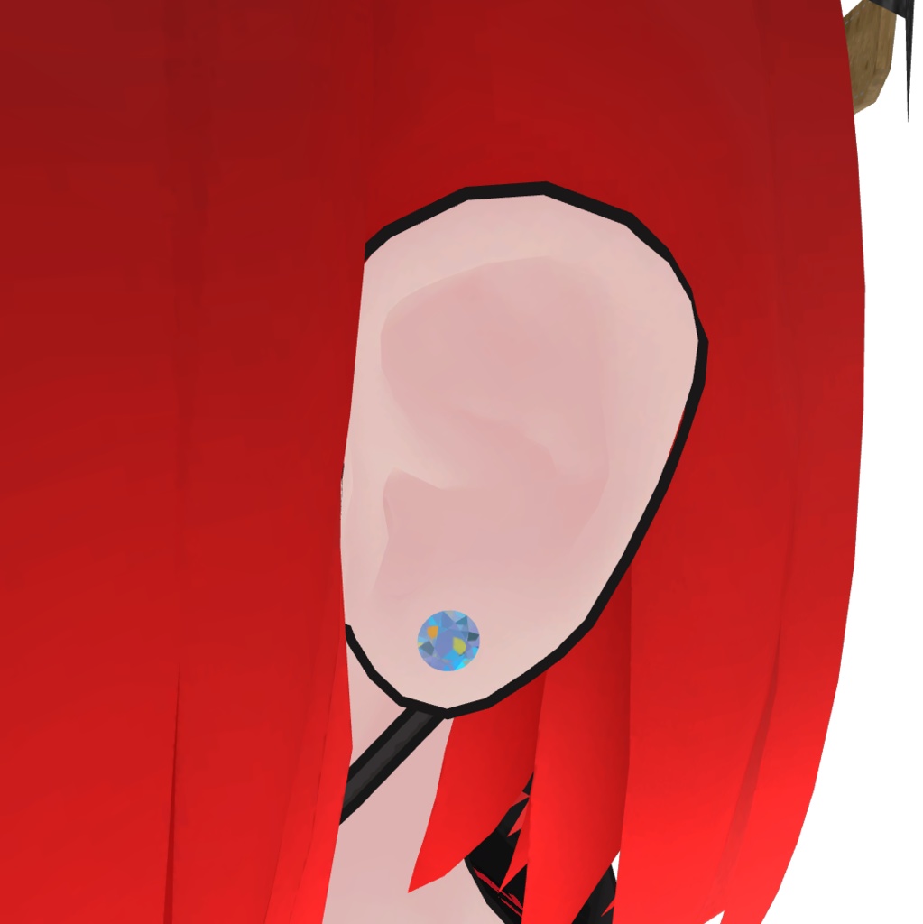 【3Dアクセサリー】ワンポイントピアス 15種