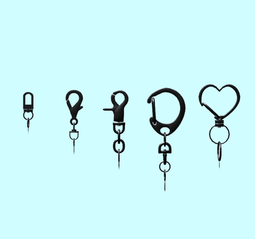 【3Dアクセサリー】キーホルダー