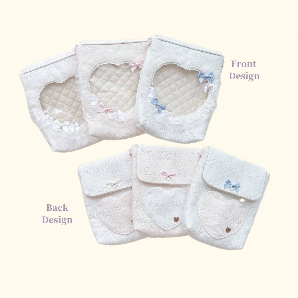 【Nui pochette】large ぬいぐるみ用ポシェット ショルダーチェー付き