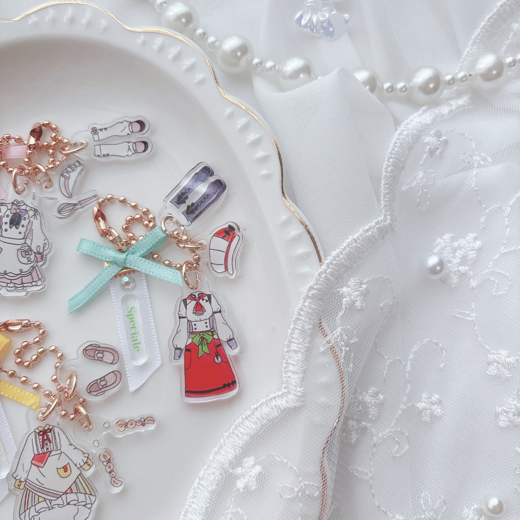 【Acryl key charm】スペシャーレ お衣装アクリル