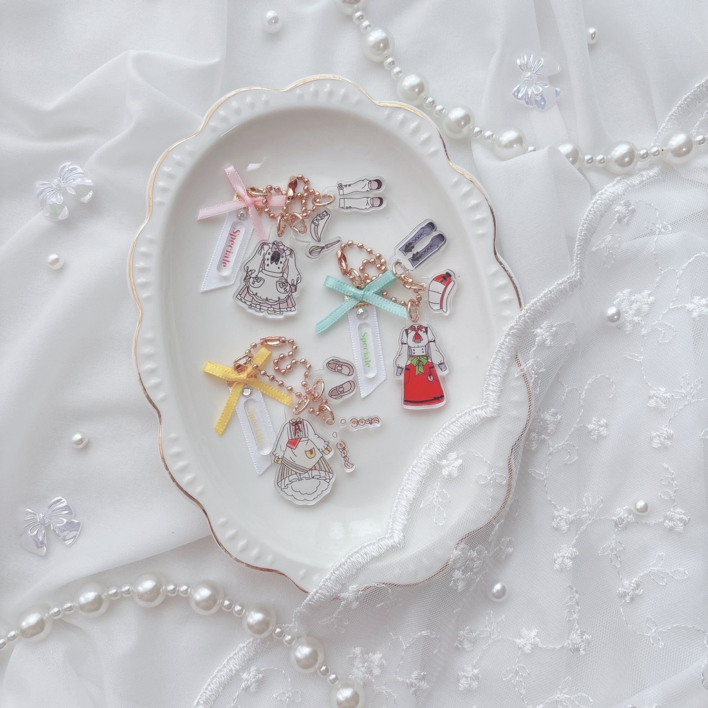 【Acryl key charm】スペシャーレ お衣装アクリル