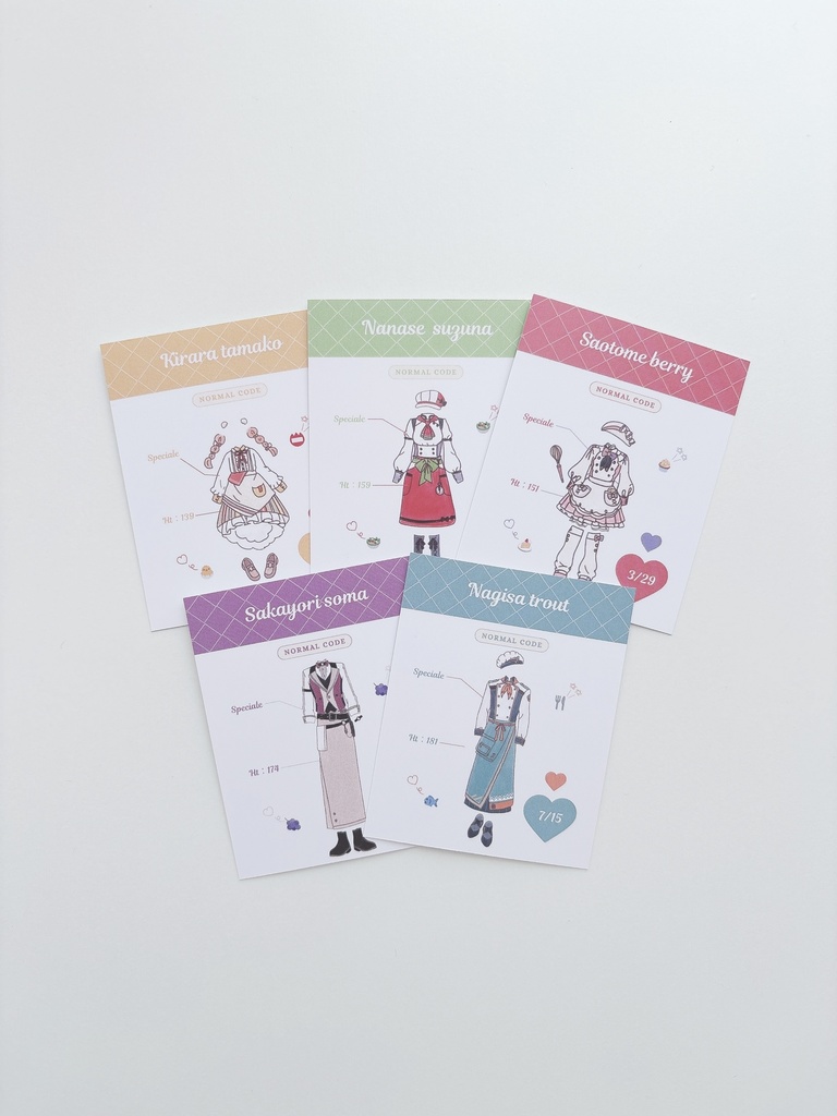【collection card】speciale さんばか