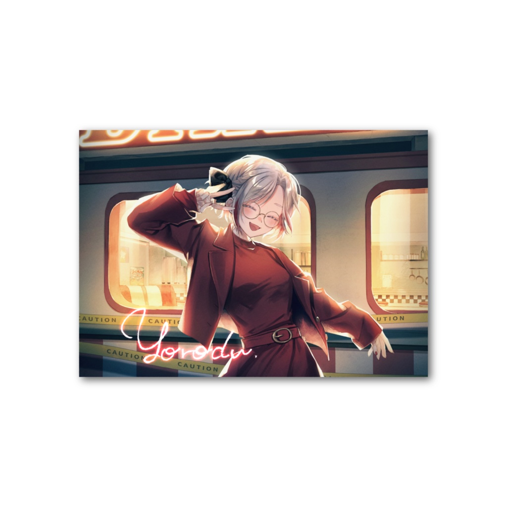 喜鶴3周年記念グッズ-フォト風カード