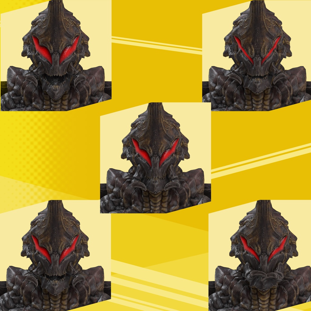 カブトムシ星人【VRMアバター】【オリジナル3Dモデル】