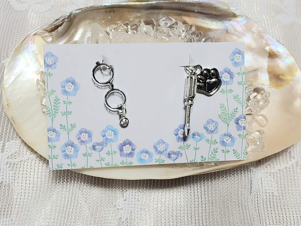 ファスナーチャーム：オッサン＆ノッチ