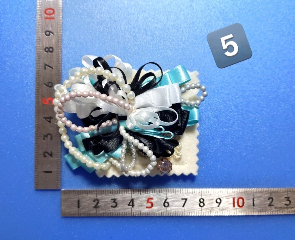 リボンチャーム※インク染色用
