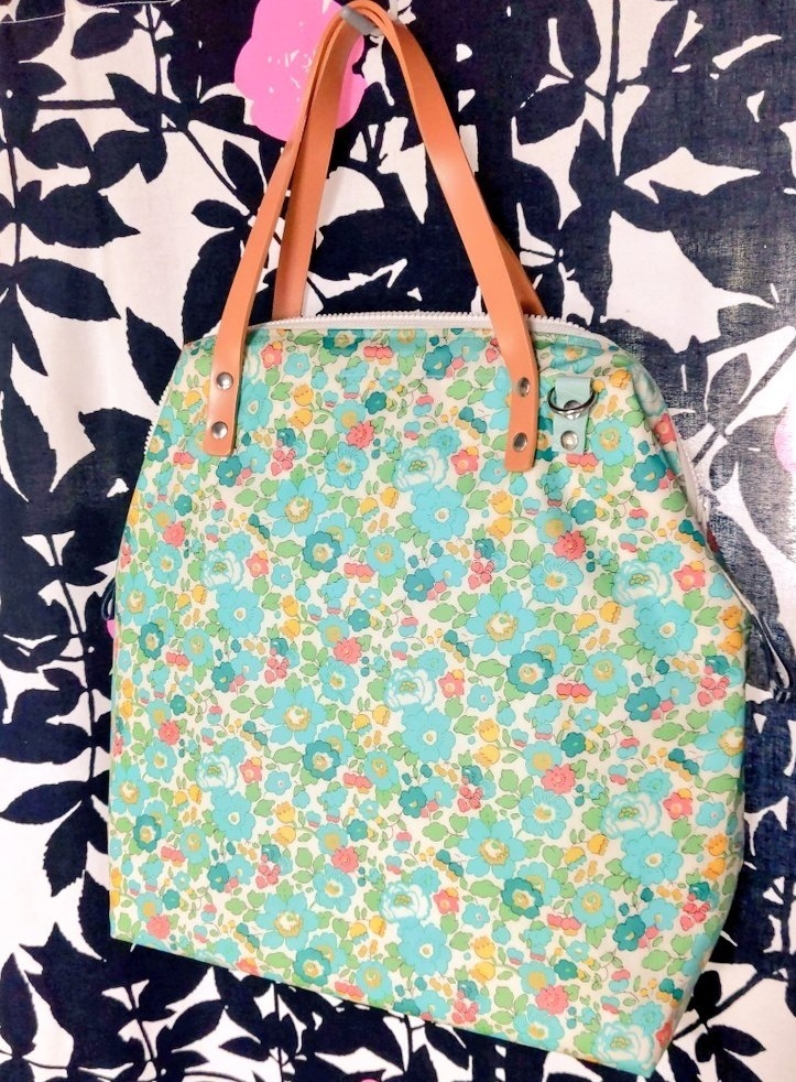 リバティで製作✤ワイヤーボストンbag