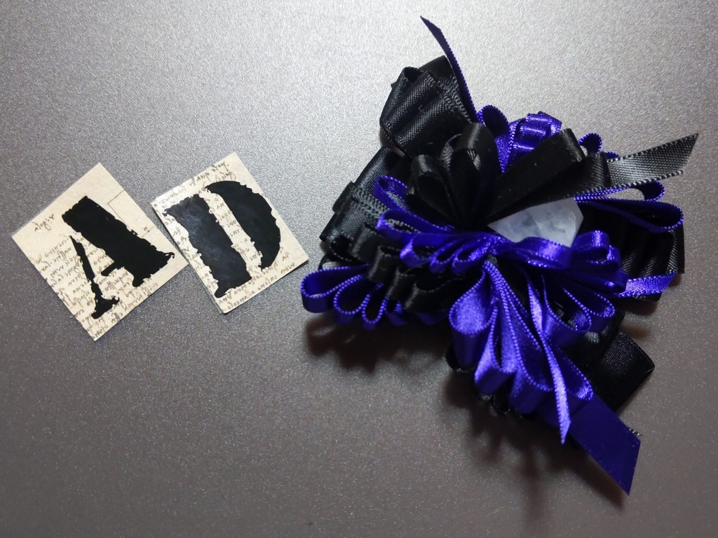 リボンコサージュ・リボンブックマーカー・ペンレスト