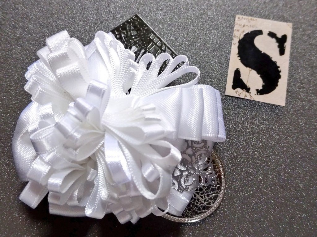 リボンコサージュ・リボンブックマーカー・ペンレスト