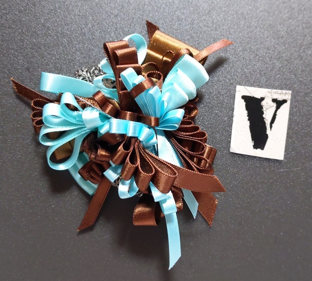 リボンコサージュ・リボンブックマーカー・ペンレスト