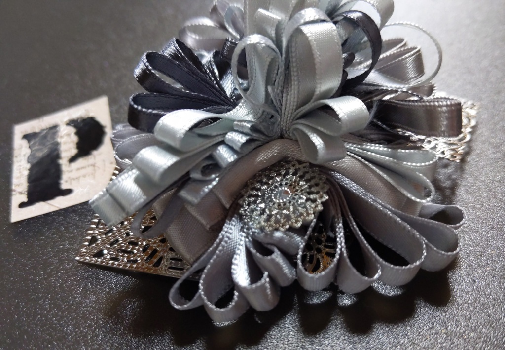 リボンコサージュ・リボンブックマーカー・ペンレスト