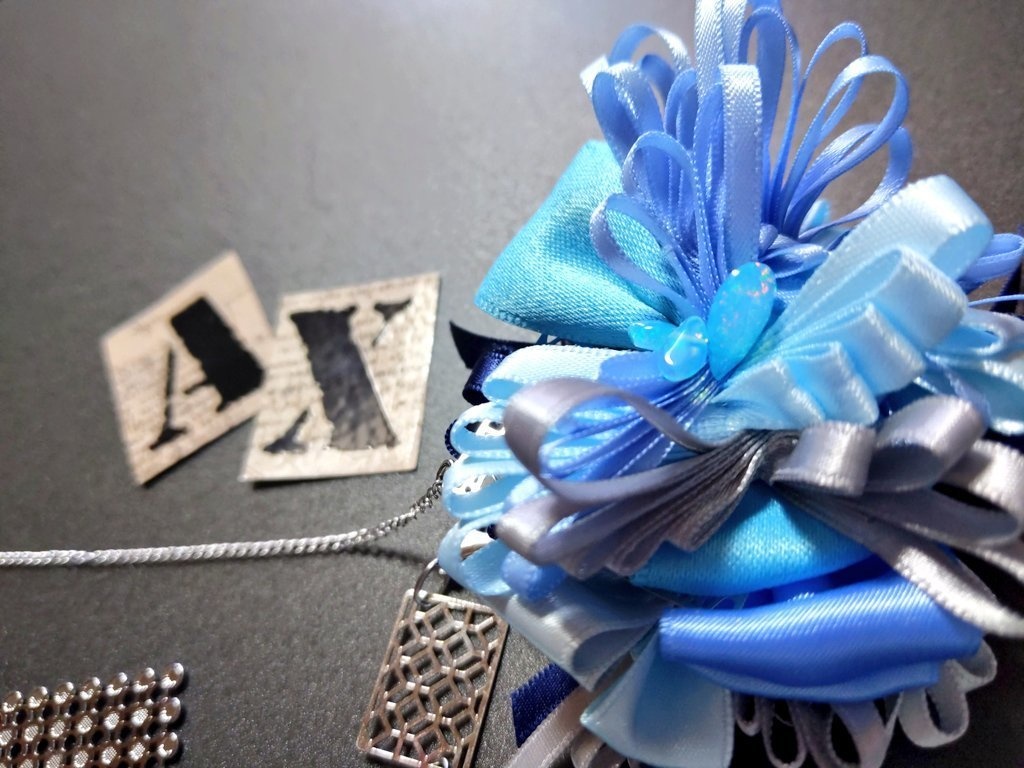 リボンコサージュ・リボンブックマーカー・ペンレスト