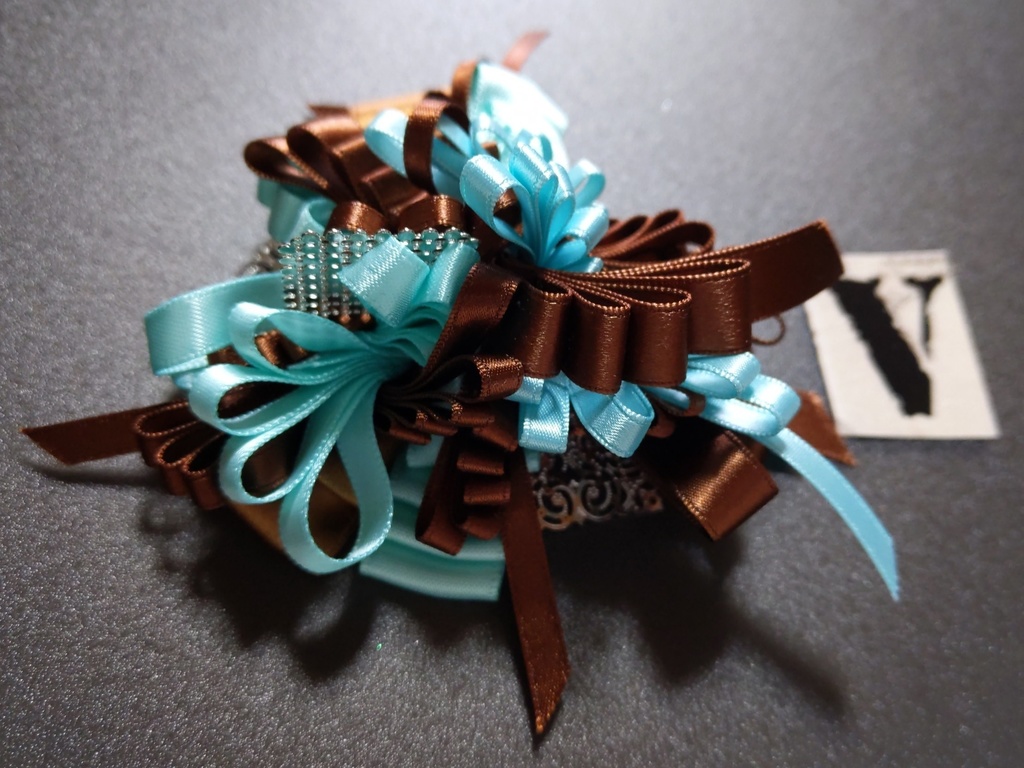 リボンコサージュ・リボンブックマーカー・ペンレスト