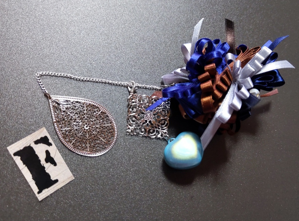 リボンコサージュ・リボンブックマーカー・ペンレスト