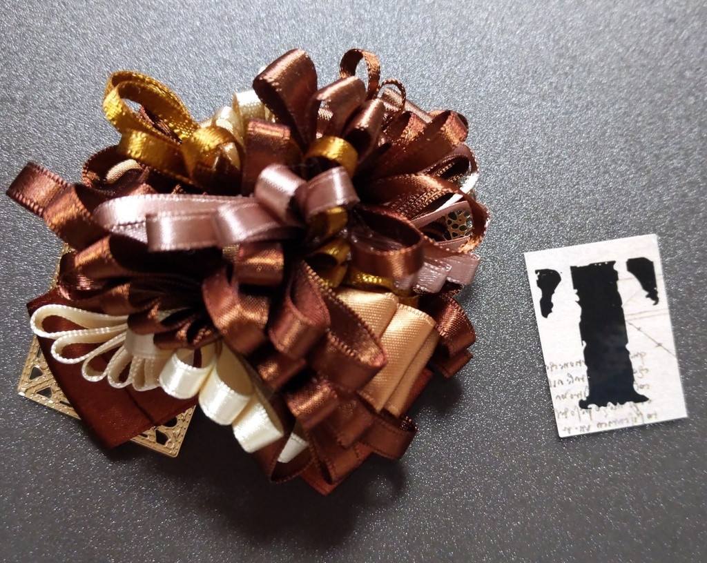 リボンコサージュ・リボンブックマーカー・ペンレスト