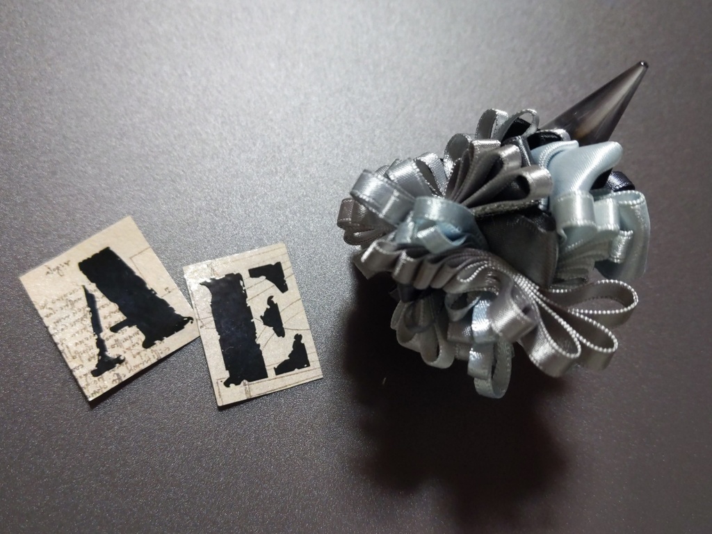 リボンコサージュ・リボンブックマーカー・ペンレスト