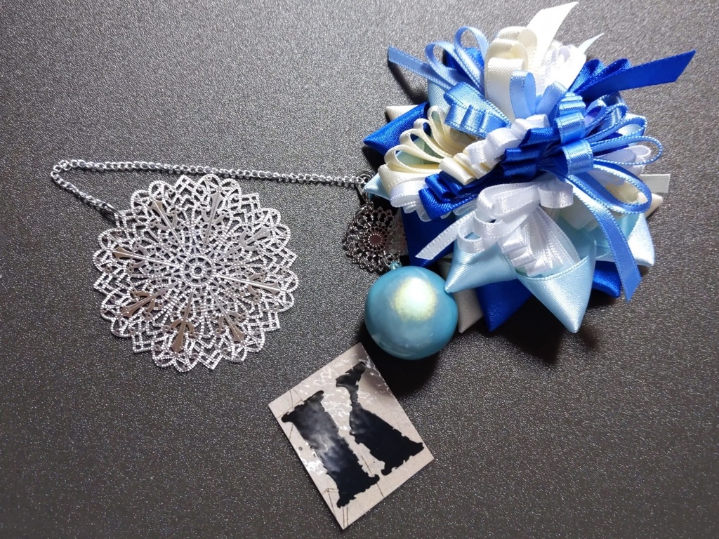 リボンコサージュ・リボンブックマーカー・ペンレスト