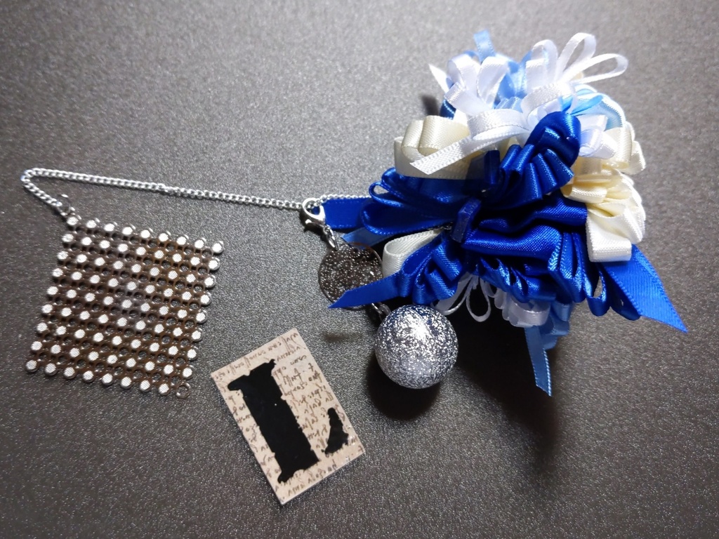 リボンコサージュ・リボンブックマーカー・ペンレスト