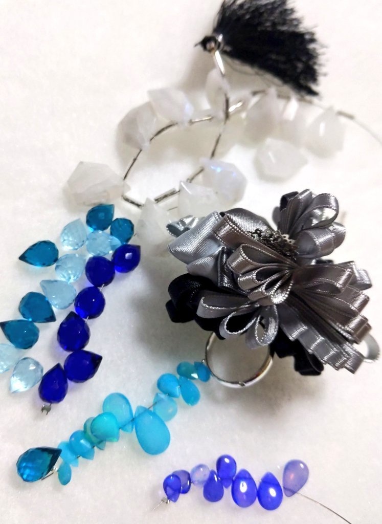 リボンコサージュ・リボンブックマーカー・ペンレスト