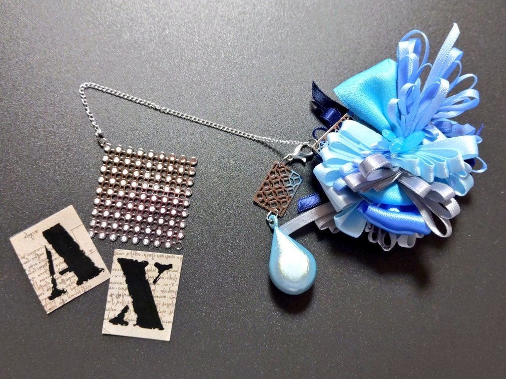 リボンコサージュ・リボンブックマーカー・ペンレスト