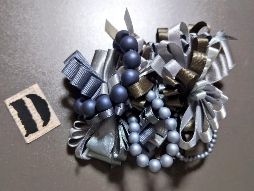 リボンコサージュ・リボンブックマーカー・ペンレスト