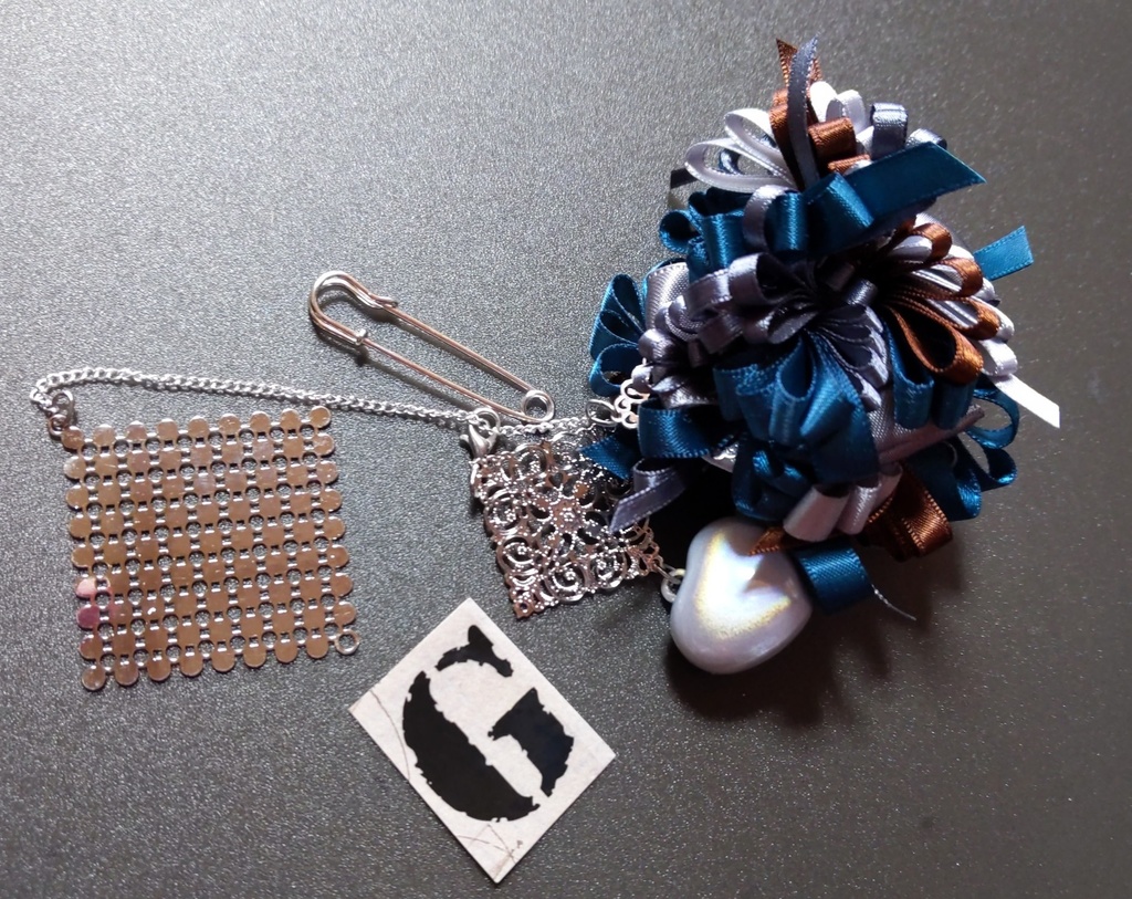 リボンコサージュ・リボンブックマーカー・ペンレスト