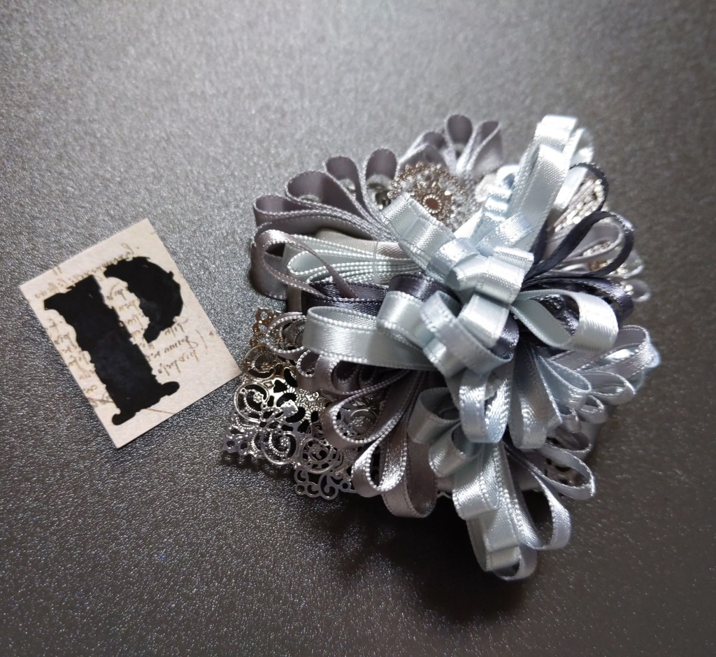 リボンコサージュ・リボンブックマーカー・ペンレスト