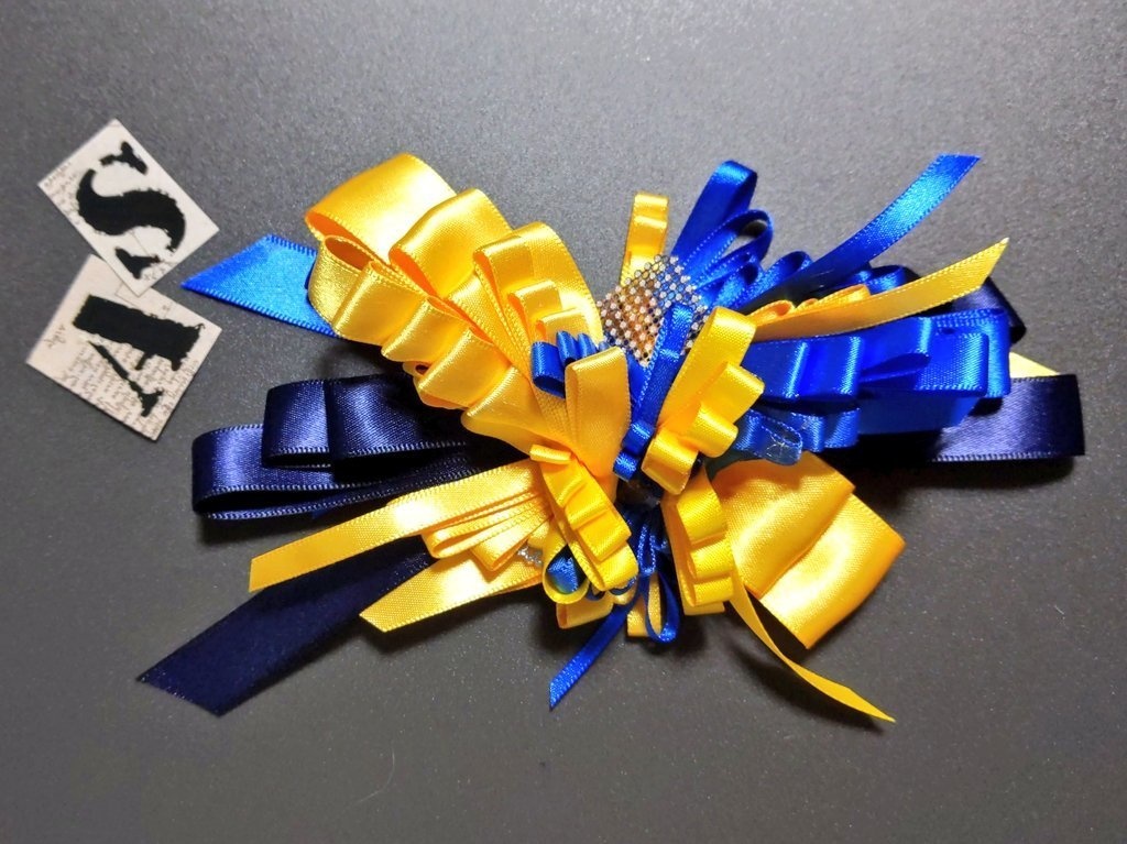 リボンコサージュ・リボンブックマーカー・ペンレスト