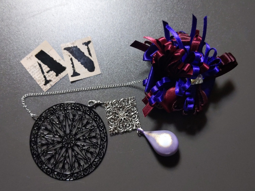 リボンコサージュ・リボンブックマーカー・ペンレスト