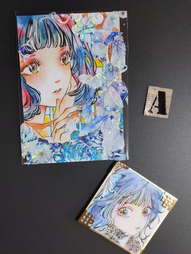 💙💜🖤青紫黒の世界※好きな色詰め込んでます