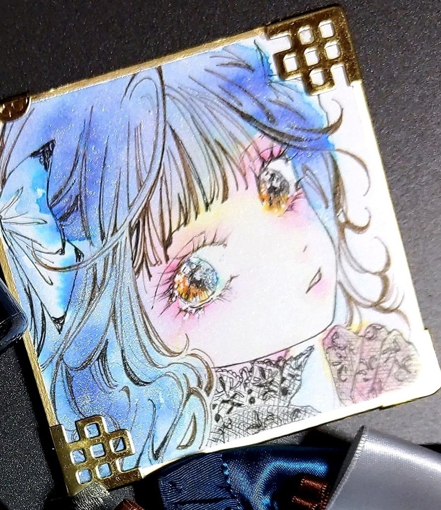 💙💜🖤青紫黒の世界※好きな色詰め込んでます
