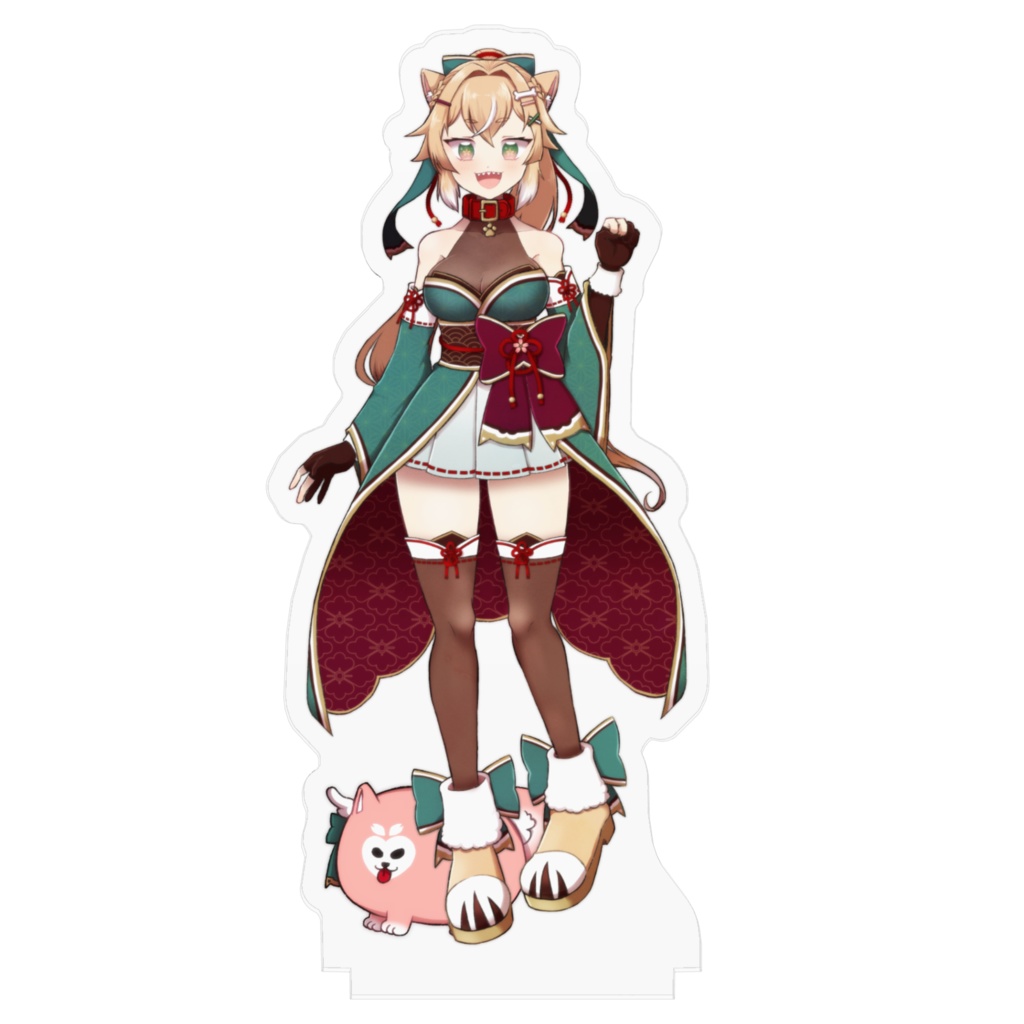 鷺宮じゅんじろう&ぽてまる アクリルスタンド