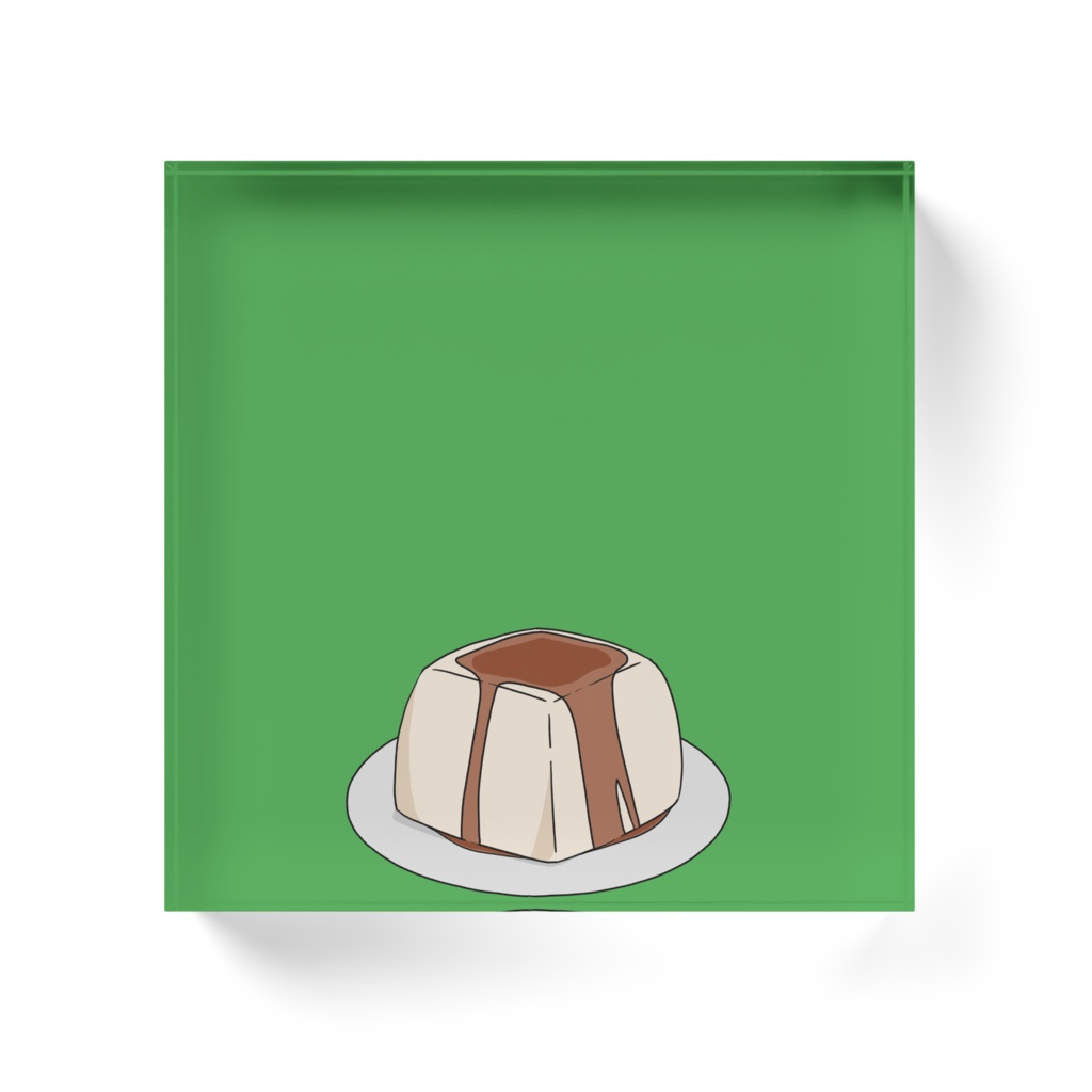 絹ごし豆腐 アクリルブロック