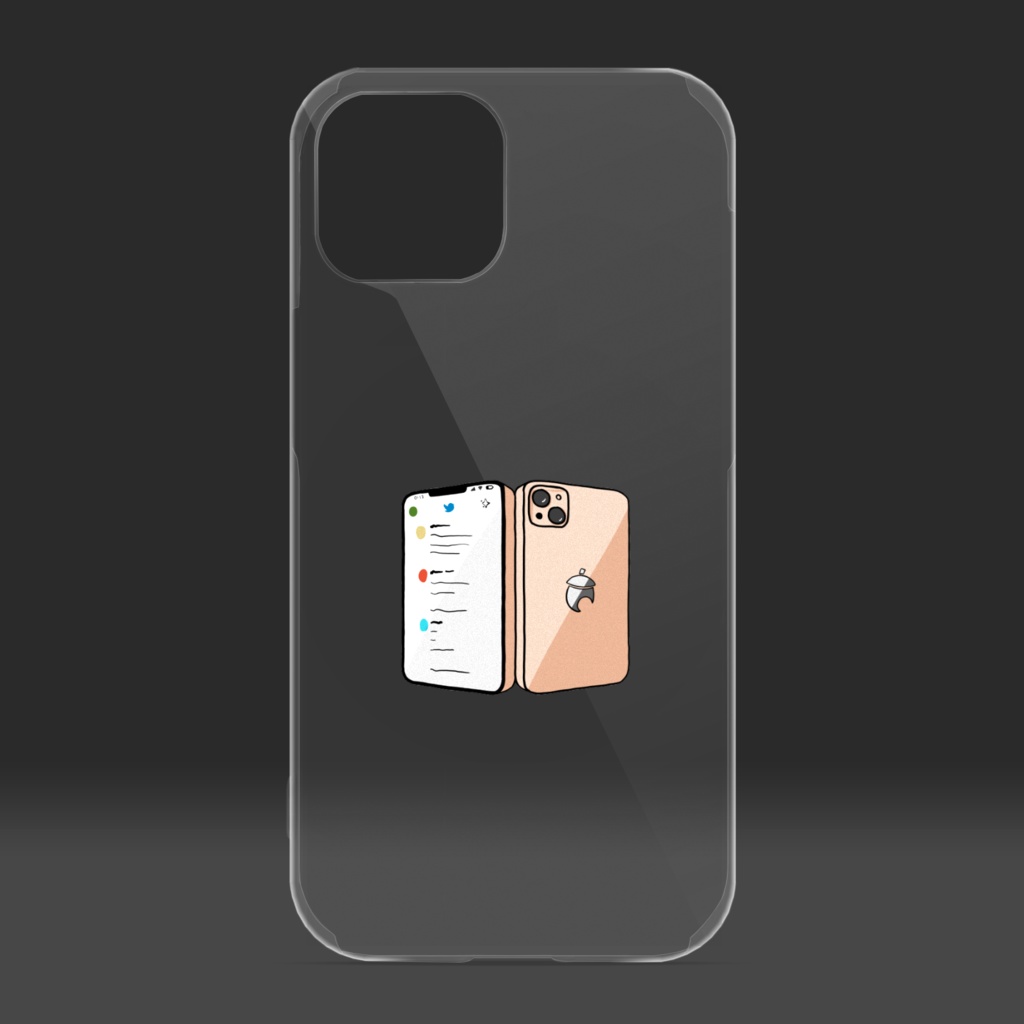 SNS クリアiPhoneケース