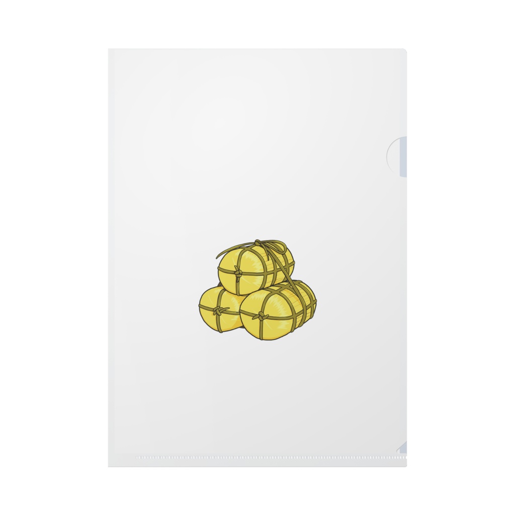 金俵 クリアファイル