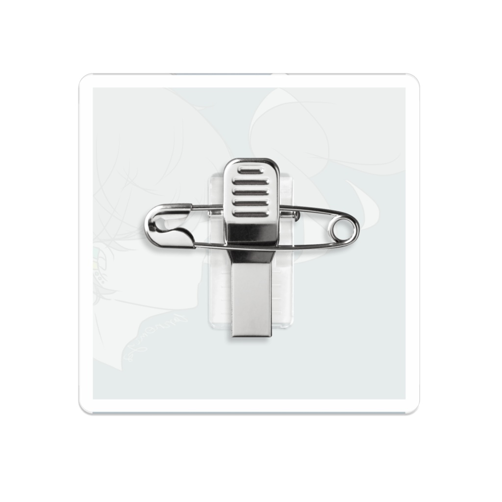 仁井谷くんのアクリルバッジ