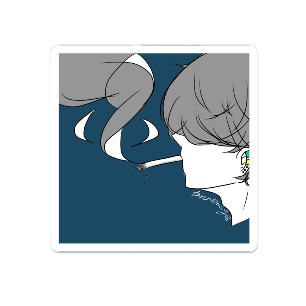 仁井谷くんのアクリルバッジ