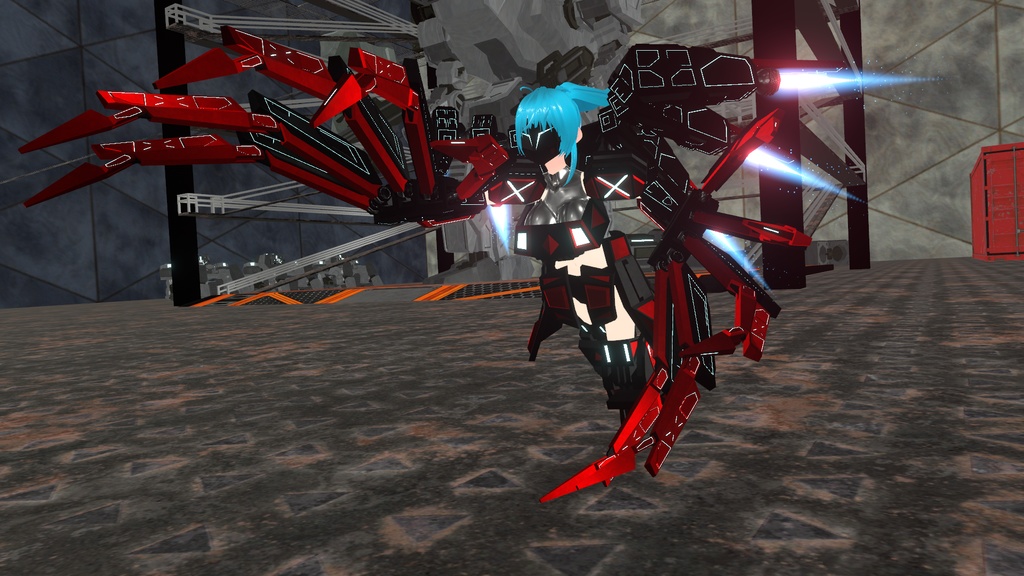 【VRC向け】大型クローアーム