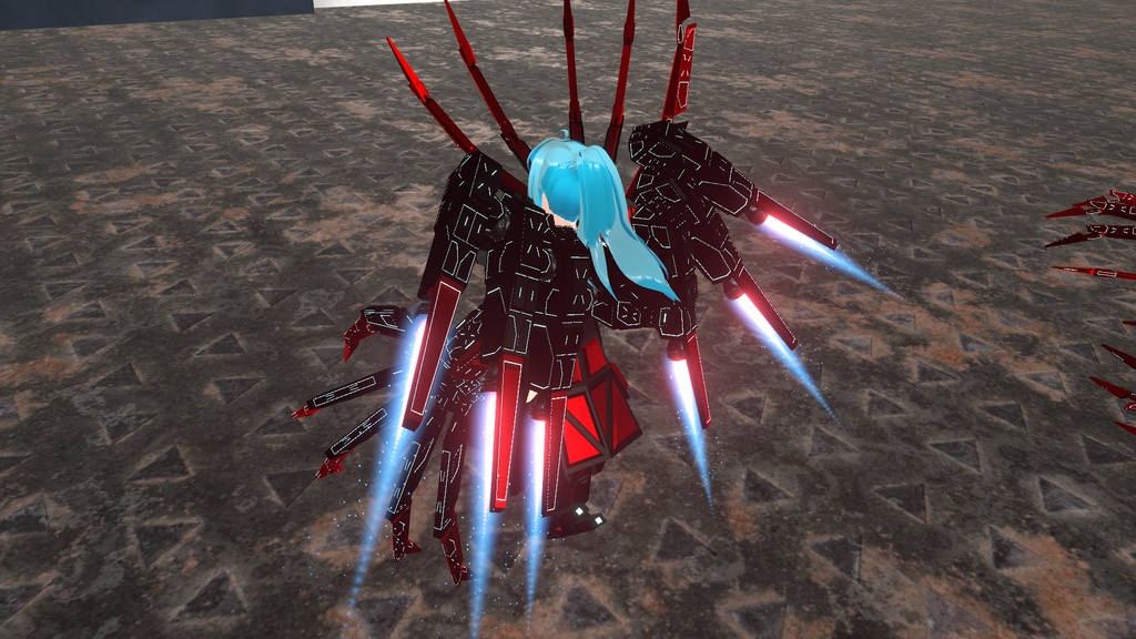 【VRC向け】ウイングブースター