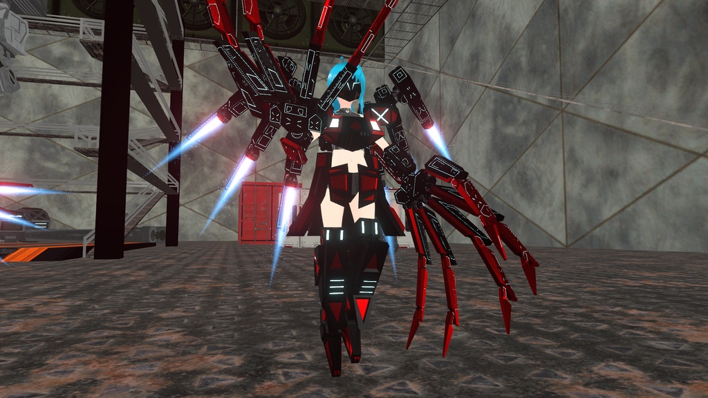 【VRC向け】ウイングブースター