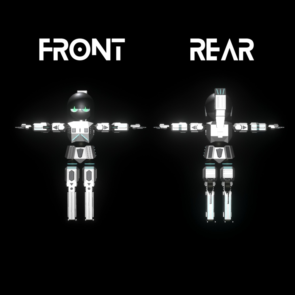 【VRC向け】AD-CP-S00 リトルフラット