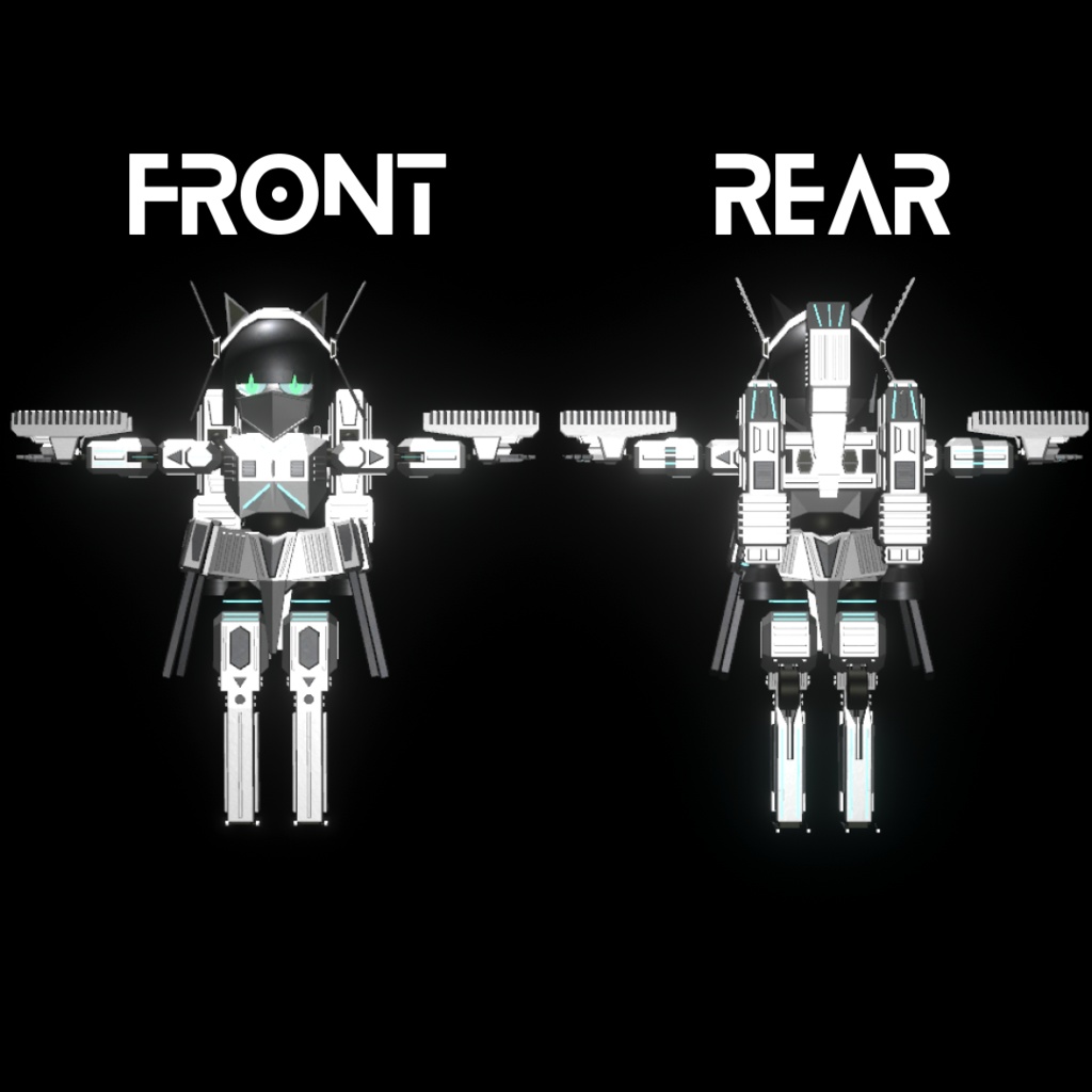 【VRC向け】AD-CP-S00 リトルフラット