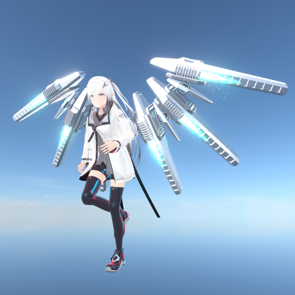 【VRC向け】高機動ウイング「スターダスト」