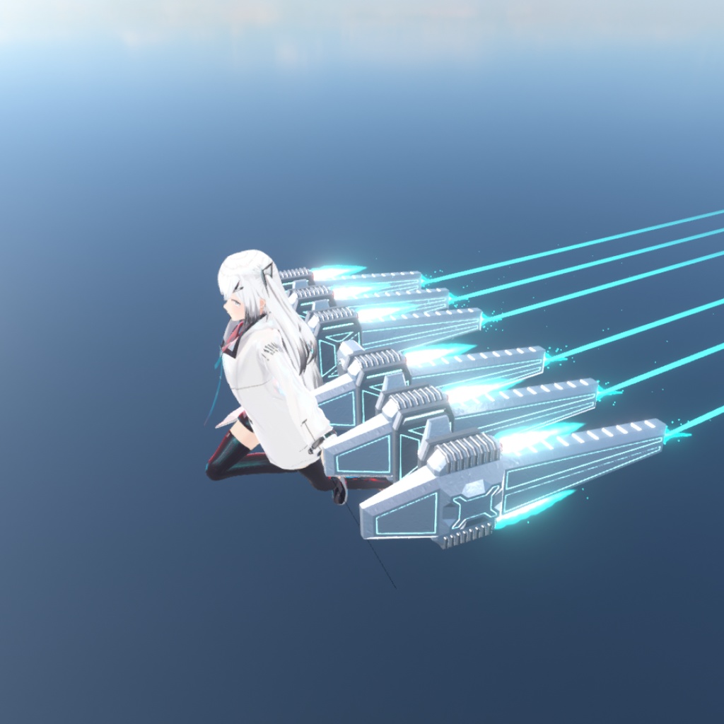 【VRC向け】高機動ウイング「スターダスト」